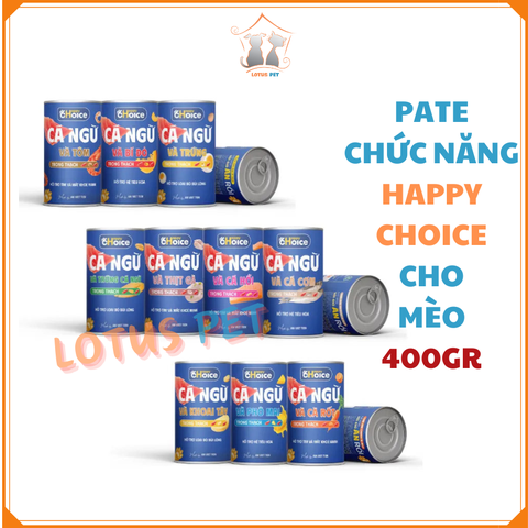 Pate Happy Choice 400GR cho mèo