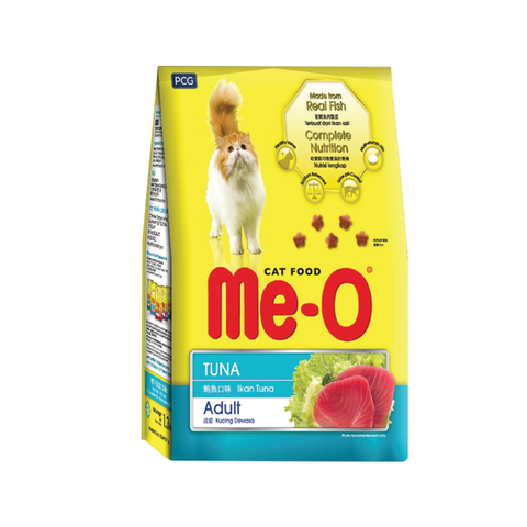 Hạt Me-O cho mèo trưởng thành - Tuna/Mackerel/Seafood