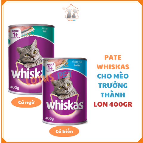 Pate Whiskas cho mèo - 400gr