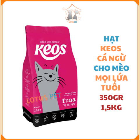 Hạt keos Vị hải sản/ cá ngừ  - dành cho mèo