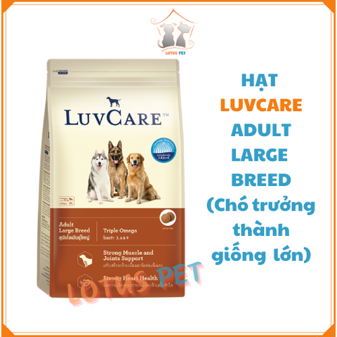 Hạt Luvcare - Chó trưởng thành giống lớn (Adult - Large Breed)