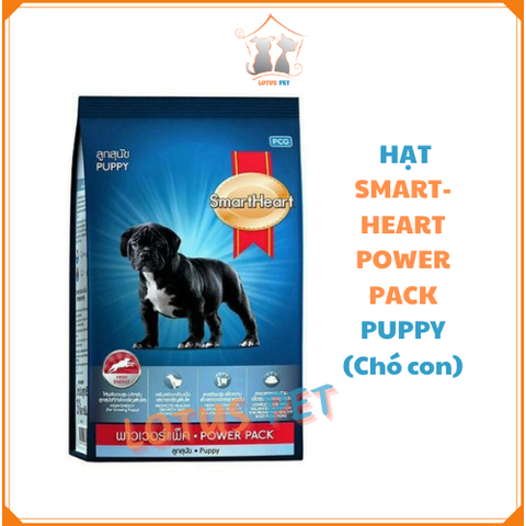 Hạt Smartheart Power Pack cho chó vận động (chó con) 1kg/3kg /20kg