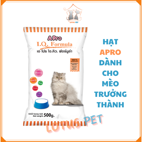 Hạt Apro IQ cho mèo