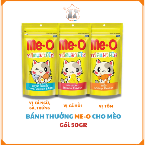 Bánh thưởng Me-O cho mèo