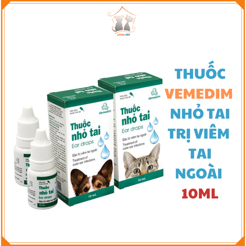 Thuốc nhỏ tai Vemedim Ear Drop - 10ml