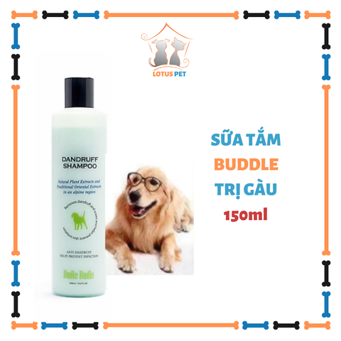 Budle’Budle - Dầu gội trị gàu cho chó - 300ml