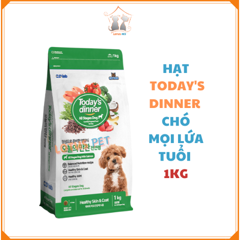 Hạt Today's dinner cho Chó mọi lứa tuổi - 1kg