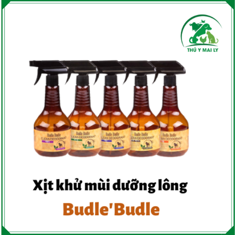 Xịt khử mùi dưỡng lông Budle'Budle - 530ml