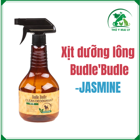 Xịt khử mùi dưỡng lông Budle'Budle - 530ml