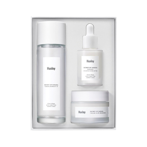 Bộ Dưỡng Trắng Da Cao Cấp Huxley Brightening Trio Set