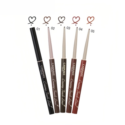 Chì Kẻ Mắt Canmake Creamy Touch Liner