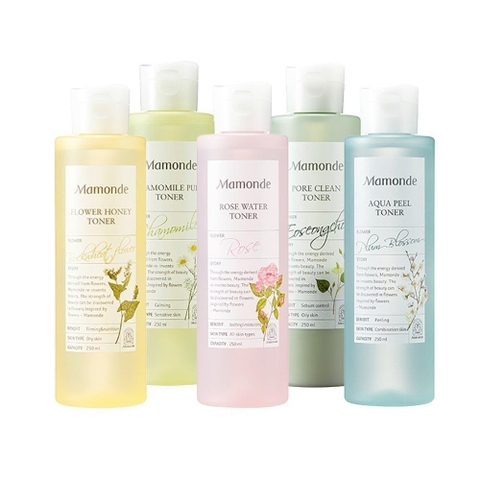 Dòng Nước Hoa Hồng Mamonde Flower Toner Series