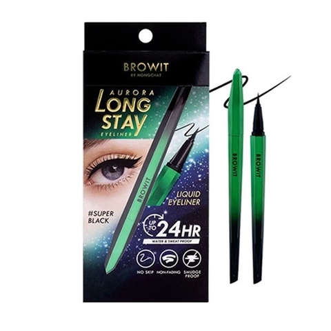 Kẻ Mắt Dạ Browit By Nongchat Aurora Long Stay Eyeliner