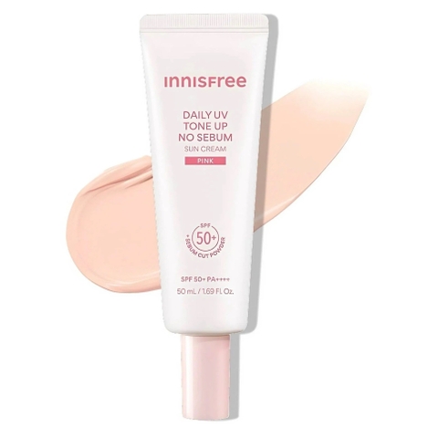 Kem Chống Nắng Innisfree Daily UV Tone Up No Sebum Sunscreen SPF50+ PA++++