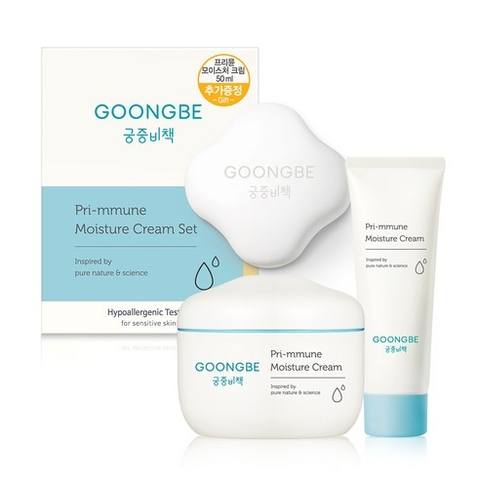 Kem Dưỡng Ẩm Goongbe Pri-mmune Baby Moisture Cream Dành Cho Trẻ Từ Sơ Sinh