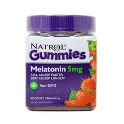 Kẹo Dẻo Ngủ Ngon Natrol Gummies Melatonin 5mg