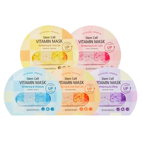 Mặt Nạ Giấy Banobagi Stem Cell Vitamin Mask