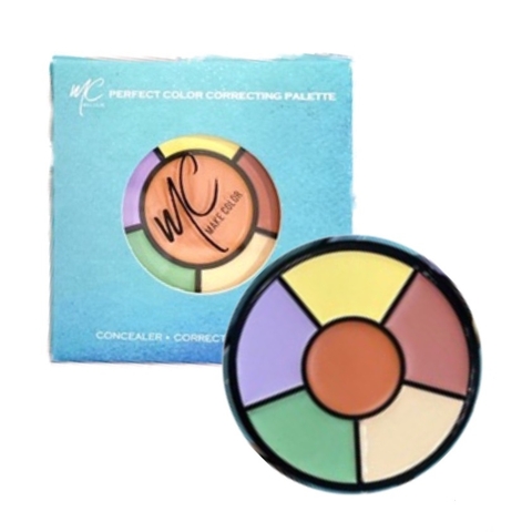 Bảng Kem Che Khuyết Điểm 6 Ô Triệt Sắc MC Make Color Concealer