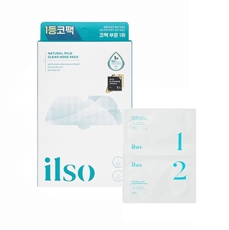 Miếng Dán Ủ Mụn Đầu Đen iLso Natural Mild Clear Nose Pack