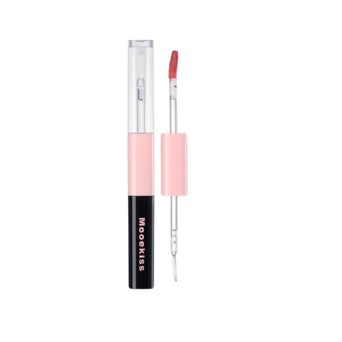 Son Kem 2 Đầu Mooekiss Dual-Effect Longwear Lip Gloss