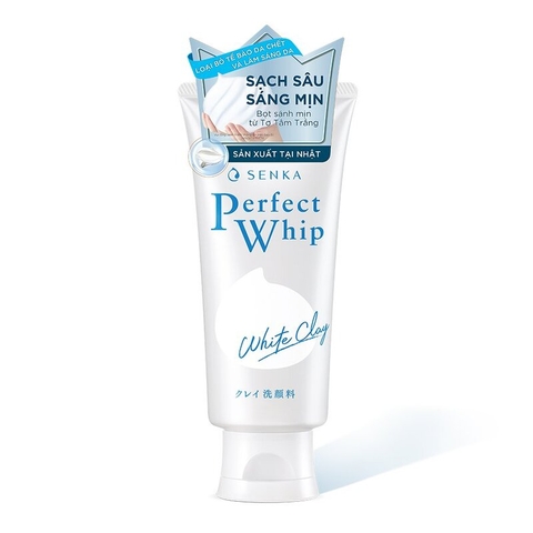 Sữa Rửa Mặt Senka Perfect Whip White Clay