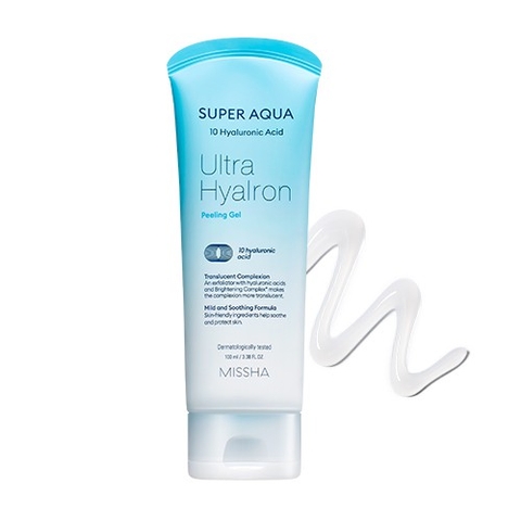 Tẩy Da Chết Missha Super Aqua Ultra Hyaluron Peeling Gel