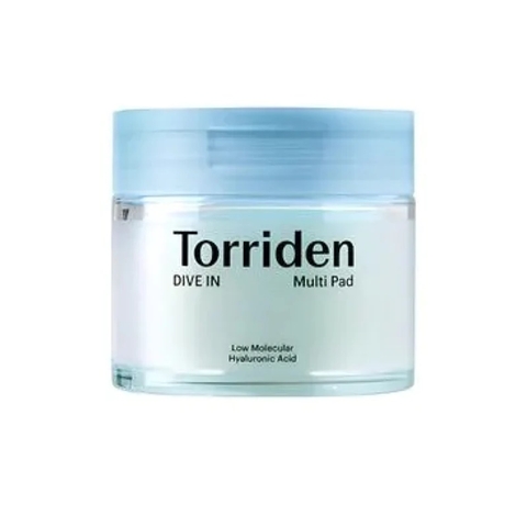 Toner Cấp Ẩm Dạng Bông Torriden DIVE-IN- Low molecule Hyaluronic acid Multi Pad