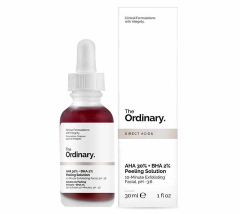 Tẩy Da Chết Hoá Học The Ordinary AHA 30% + BHA 2% Peeling Solution