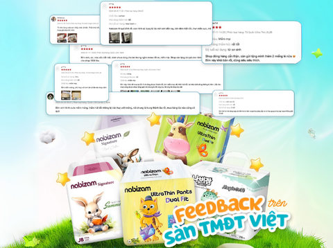 Nabizam chinh phục lòng tin các mẹ bỉm