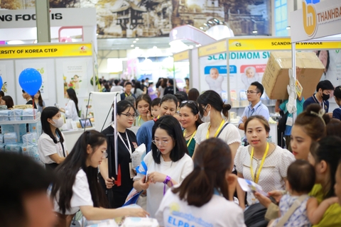 Elprairie VietNam tại Triển lãm Quốc tế ngành hàng mẹ và bé Vietbaby Hanoi 2023