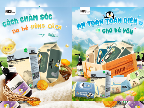 Điểm mặt các dòng sản phẩm của Rico Baby