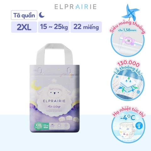 [Elprairie] Tã Quần Air-Wing XXL 22
