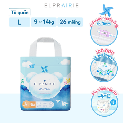[Elprairie] Tã quần Air-Thin L26