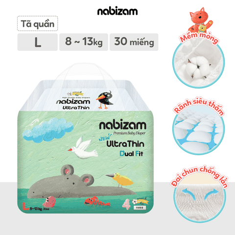 Tã Quần Ultra Thin size L