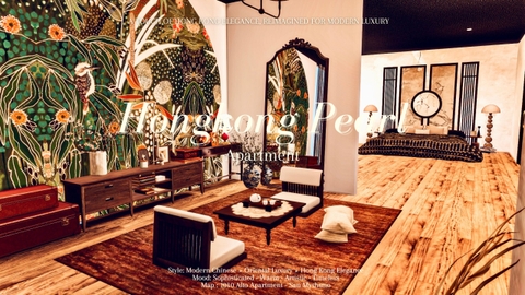 🐉 Hongkong Pearl Apartment 🏮 1010 Alto Apartment - San Myshuno - The Sim 4