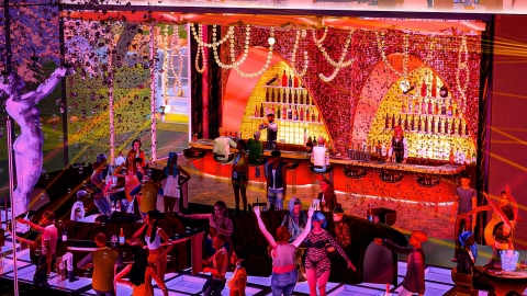 QUEEN CLUB – Luxurious Nightclub - The Sims 4