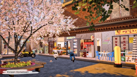 Korean Hometown – A Warm and Heartfelt Business Neighborhood 🌸 - The Sim 4 (Business & Hobbies Pack)