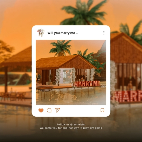 The sim 4 - Marry Me