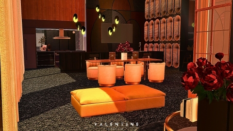 Valentine - 930 Medina Studio - The Sim 4