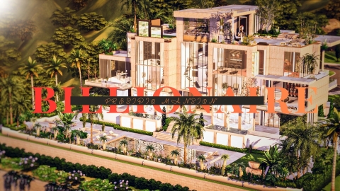RESIDIO MANSION | BILLIONAIRE MANSION SERIES ✨ - The Sim 4