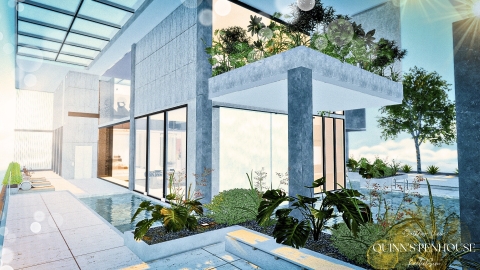 QUINN’S PENTHOUSE – LIVE LOUD, LIVE HIGH IN SAN MYSHUNO! 🏙️✨ The Sim 4