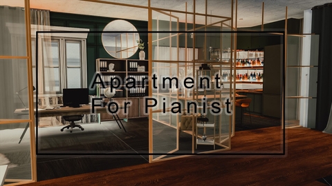 Apartment for pianist
