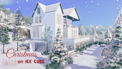 Ice Cube - Christmas House Minimal