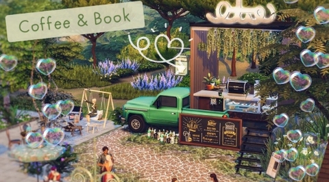 Book & Coffee Tartosa - The Sim 4