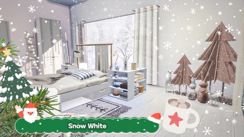 SNOW WHITE House - Holiday for Xmas Sim 4 - Download Free