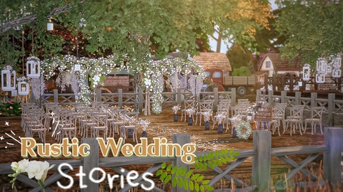 Rustic Wedding - Farm House Sim 4