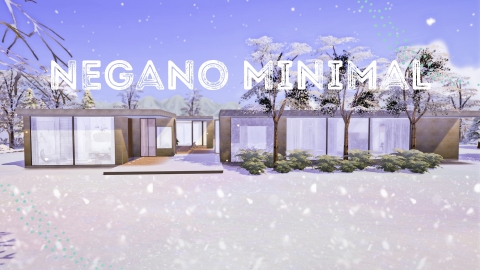 Negano Minimal – A Minimalist Home in the Heart of Mt. Komorebi ❄️