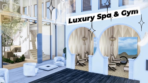 The Sim 4 - Kingdoms Spa - Luxury Spa & Gym in Town