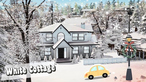 White Cottage - The Sim 4