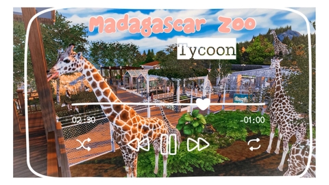 🦒✨ Madagascar Zoo Tycoon - The Sim 4 (Business & Hobbies Pack)